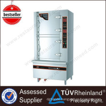 Commercial Restaurant Equipment 2 Doors With Single Controller Electric Seafood Steamer